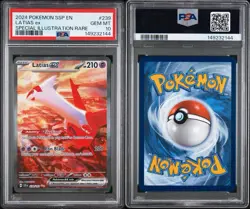 Pokemon 2024 Latias ex 239/191 SIR Surging Sparks GEM MINT PSA 10 - Image 3