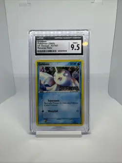 2005 Pokemon EX Deoxys - Goldeen #61 Reverse Holo CGC 9.5 - Image 2