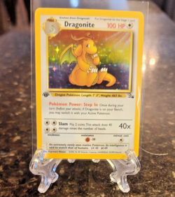 DRAGONITE - 4/62 - 1st Edition Fossil - Holo Pokemon -Great Condition Gradeable! - Image 2