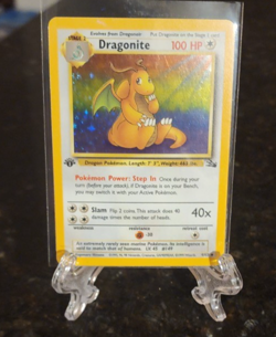 DRAGONITE - 4/62 - 1st Edition Fossil - Holo Pokemon -Great Condition Gradeable! - Image 5