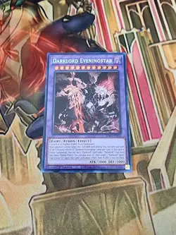 Darklord Eveningstar - BPRO-EN036 - Secret Rare 1st Edition NM Yugioh - Image 1
