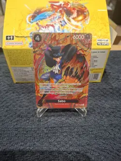 P-105 Sabo SP Adventure on Kami's Island One Piece TCG English Card - Image 1