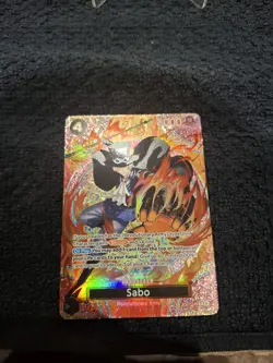 P-105 Sabo SP Adventure on Kami's Island One Piece TCG English Card - Image 3