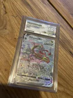Rayquaza VMAX 218/203 ACE 10 - Evolving Skies Pokemon Card Game - Image 1
