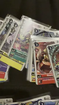 DIGIMON TCG CARDS 120+ LOT - Image 2