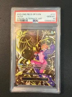 PSA 10 Lilith SR Special Alt Art OP07-111 2025 ONE PIECE Card Game ENGLISH - Image 1