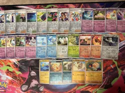 Pokemon Lot 30X Reverse Holo Cards Near Complete Paldean Fates Master Set - Image 3