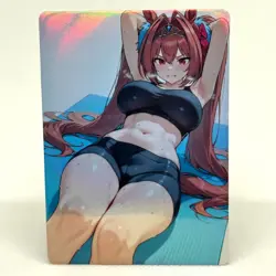 Umamusume Daiwa Scarlet Goddess Anime Waifu ACG Foil Card - Image 1