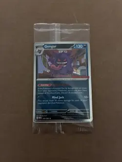 Pokemon Gengar Promo Holo GameStop Mind Jack 130 HP POR Card 050/088 - Image 1