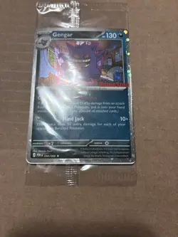 Pokemon Gengar Promo Holo GameStop Mind Jack 130 HP POR Card 050/088 - Image 3