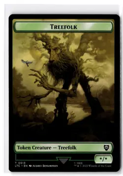 Commander: The Lord of the Rings #13 // 9 Treefolk // Food (0009) Token - Image 1