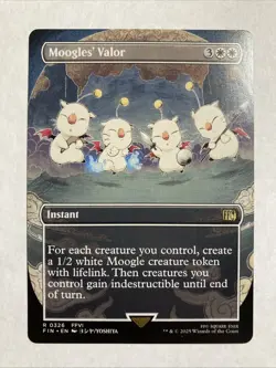 Moogles' Valor (Borderless) Final Fantasy Regular - Image 1