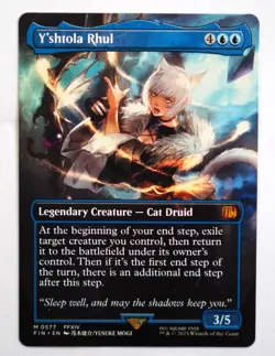 Y'shtola Rhul Legendary Creature - Cat Druid #577 New FF Extended - Image 1