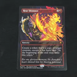 Heat Shimmer (Borderless) - Special Guests Regular (SPG) #137 • Pack Fresh • MTG - Image 1