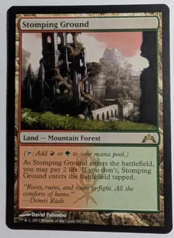 Stomping Ground x1 Gatecrash MTG Magic the Gathering LP/NM - Image 1