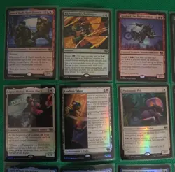 TMNT MTG Rare Foil Lot Of 24: Leonardo, Mikey & Leo, Raphael, Shredder NT2 - Image 2