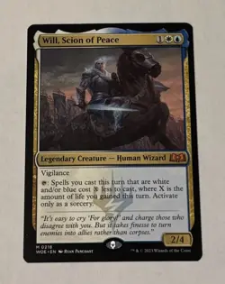 MTG Will, Scion of Peace - Wilds of Eldraine NM - Image 1