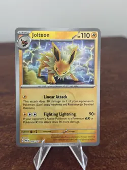 Jolteon 029/131 - Pokemon TCG Prismatic Evolutions Masterball Reverse Holo - NM - Image 1