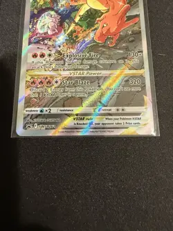 Charizard VSTAR SWSH262 Holo Black Star Promo Alternative Art - 2022 Pokemon - Image 3