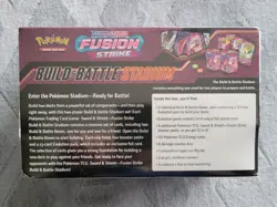 Pokemon Sword and Shield Fusion Strike Build and Battle Stadium Box, sealed 820650809958 - Image 3