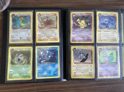 Pokemon TCG WOTC Team Rocket Master Set Complete - 80% 1st Edition - Image 1