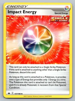 Pokemon TCG Chilling Reign Impact Energy #157 - Image 1