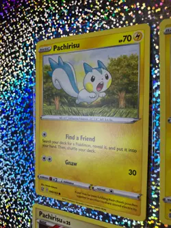 Pokemon TCG Regular Pachirisu: Majestic Dawn 43/100; Ultra Prism 49/156 - Image 4