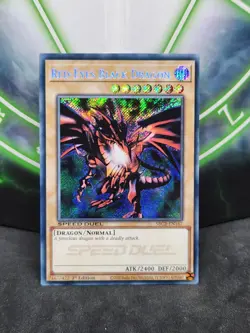 Yugioh Red-Eyes Black Dragon SBCB-EN167 Secret Rare 1st Edition NM - Image 1