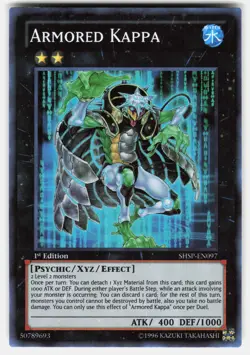 Armored Kappa Super Rare Shadow Specters SHSP-EN097 NM - Image 1
