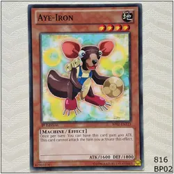 Aye-Iron - BP02-EN123 - Common 1st Edition Yugioh - Image 1
