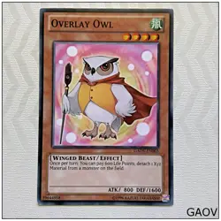 Overlay Owl - GAOV-EN003 - Common Unlimited Yugioh - Image 1