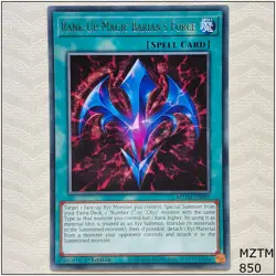 Rank-Up-Magic Barian's Force - MZTM-EN099 - Rare 1st Edition Yugioh - Image 1