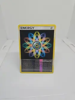 Platinum 121/127 Rainbow Energy Reverse Holo Pokemon Card - Image 1