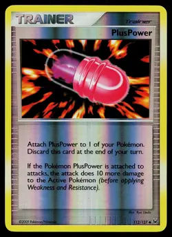 Pokemon Card - PlusPower Platinum 112/127 Reverse Holo - Image 1