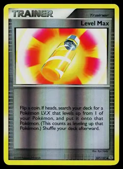 Pokemon Card - Level Max Platinum 107/127 Uncommon Reverse Holo - Image 1