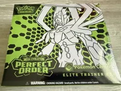 Pokemon Center Perfect Order ETB Elite Trainer Box Sealed - Image 1