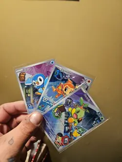 Pokemon TCG First Partner Illustration Collection 30th Anniversary 3 Promos - Image 1