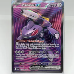 2025 Pokemon Black Bolt Genesect ex Ultra Rare #161/086 - Image 1