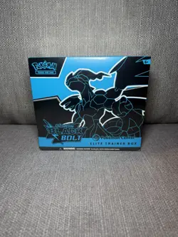 Pokemon TCG Black Bolt Pokemon Center Elite Trainer Box ETB NEW/SEALED - Image 1