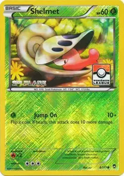 1x Shelmet - 8/111 - 2nd Place League Promo Lightly Played Pokemon Organized Pla - Image 1