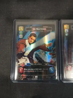Darth Sidious & Obi-Wan Kenobi - Star Wars Unlimited Gift Box Promo Cards 2 & 3 - Image 2