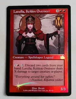Latulla, Keldon Overseer Prophecy Foil NM Near Mint MTG - Image 1