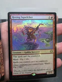 Hexing Squelcher (0317) (Showcase) Lorwyn Eclipsed (ECL) & (0145) FOIL VERSION - Image 3