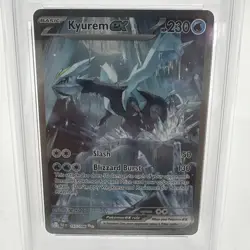 2025 POKEMON BLK EN-BLACK BOLT SPECIAL ILLUSTRATION RARE #165 KYUREM EX PSA 10 - Image 2