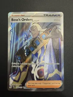 Pokemon Card - Boss's Orders 248/193 Full Art - Paldea Evolved - Image 1