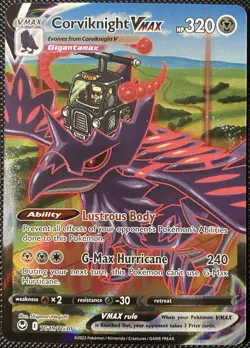 Corviknight VMAX TG19/TG30 Swsh12: Silver Tempest Trainer Gallery Pokemon Card - Image 1