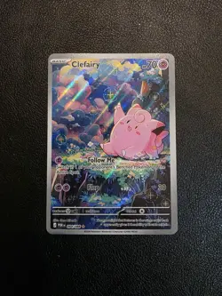Clefairy Holo Art Rare (AR) 094/088 Mega Evolutions Perfect Order MINT Pokemon📈 - Image 1