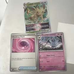 Leafeon VSTAR 014/159 Ultra Rare Holo Pokemon 2023 Crown Zenith NM - Image 3