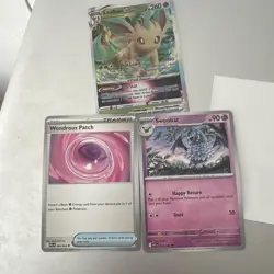 Leafeon VSTAR 014/159 Ultra Rare Holo Pokemon 2023 Crown Zenith NM - Image 4