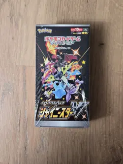 Pokemon Shiny Star V s4a Japanese Booster Box Factory New Sealed - Image 1